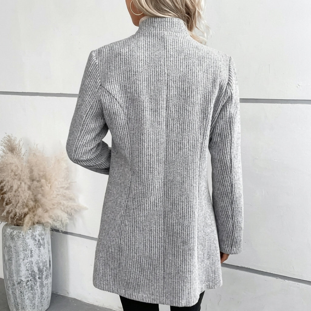 Natalie – Women's Y2K Button Front Coat