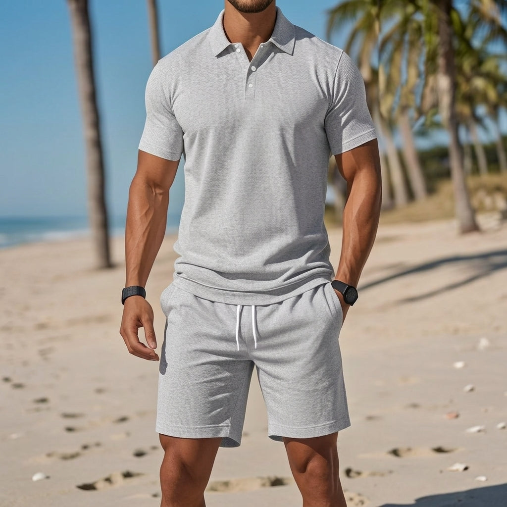 Ethan – Men’s Short-Sleeve T-Shirt & Shorts Set