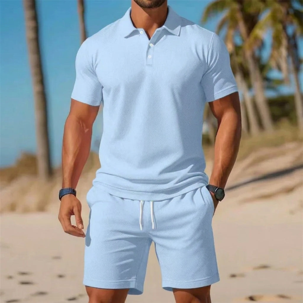 Ethan – Men’s Short-Sleeve T-Shirt & Shorts Set