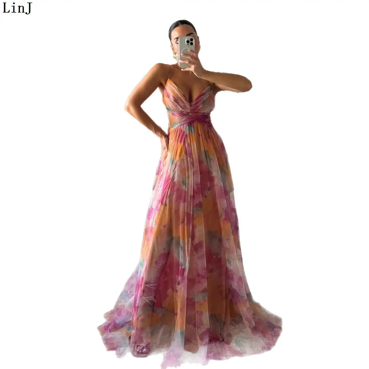 Lauren – Floral Off-Shoulder Holiday Dress