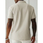 Ethan – Solid Color Short-Sleeve Polo Shirt