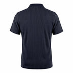 Noah – Textured Knit Short-Sleeve Polo