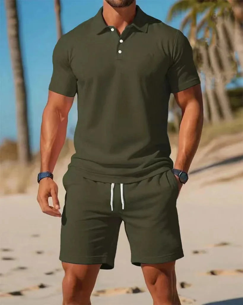 Ethan – Men’s Short-Sleeve T-Shirt & Shorts Set
