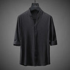 Ethan – Men’s V-Neck Short-Sleeve Sportswear Set