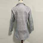 Natalie – Women's Y2K Button Front Coat