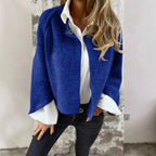 Olivia – Soft Textured Wide-Waist Cardigan Coat