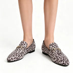 Clara – Leopard Print Pointed-Toe Loafers