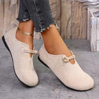 Clara – Round Toe Knotted Rope Loafers