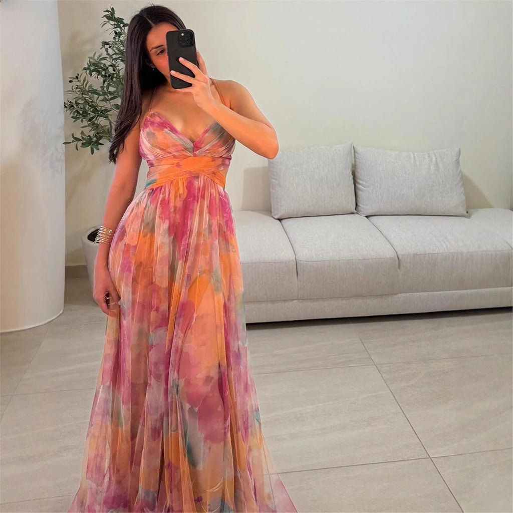Lauren – Floral Off-Shoulder Holiday Dress